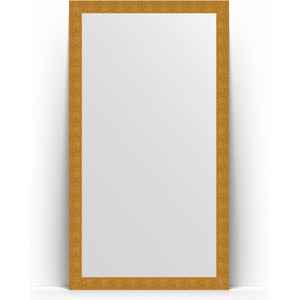 Зеркало напольное Evoform Definite Floor 111x201 см, в багетной раме - чеканка золотая 90 мм (BY 6020)