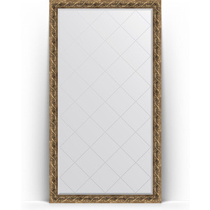 Зеркало напольное с гравировкой Evoform Exclusive-G Floor 111x200 см, в багетной раме - фреска 84 мм (BY 6351)