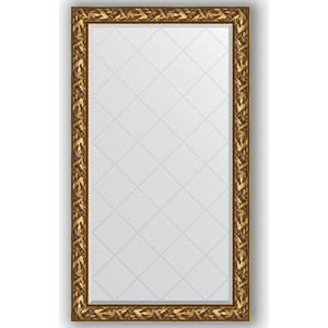 Зеркало с гравировкой поворотное Evoform Exclusive-G 99x173 см, в багетной раме - византия золото 99 мм (BY 4414)