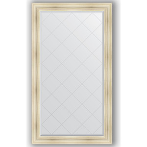 Зеркало с гравировкой поворотное Evoform Exclusive-G 99x174 см, в багетной раме - травленое серебро 99 мм (BY 4418)