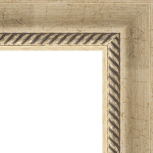 Зеркало с гравировкой поворотное Evoform Exclusive-G 128x183 см, в багетной раме - состаренное серебро с плетением 70 мм (BY 4476)