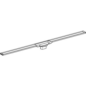 Душевая решетка Geberit CleanLine 20 для лотка, 30-130 см, черная/нержавеющая сталь (154.451.00.1)