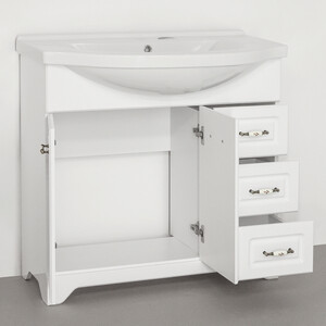 Мебель для ванной Style line Олеандр-2 Люкс 90 белая