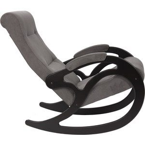 Кресло-качалка Мебель Импэкс МИ Модель 5 венге, обивка Verona Antazite Grey