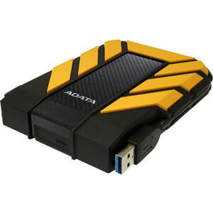 Внешний жесткий диск A-DATA AHD710P-2TU31-CYL (2Tb/2.5"/USB 3.0) желтый