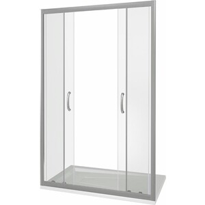 Душевая дверь Good Door Infinity WTW-TD 200х185 прозрачная, хром (WTW-TD-200-C-CH)