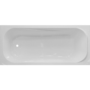 Ванна из литого мрамора Эстет Альфа 170x75 см, прямоугольная на ножках (ФР-00001751 )