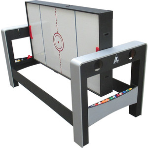 Игровой стол - трансформер DFC FERIA 2 в 1 (аэрохоккей, бильярд)