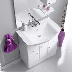 Мебель для ванной Aqwella Барселона 75x48 белая