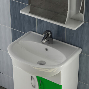 Мебель для ванной VIGO Alessandro А-0 550В зеленая