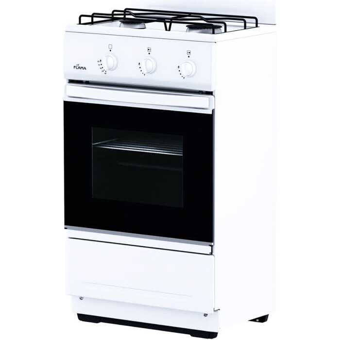 Газовая плита Flama CG 3202 W, белый – купить в интернет-магазине ...