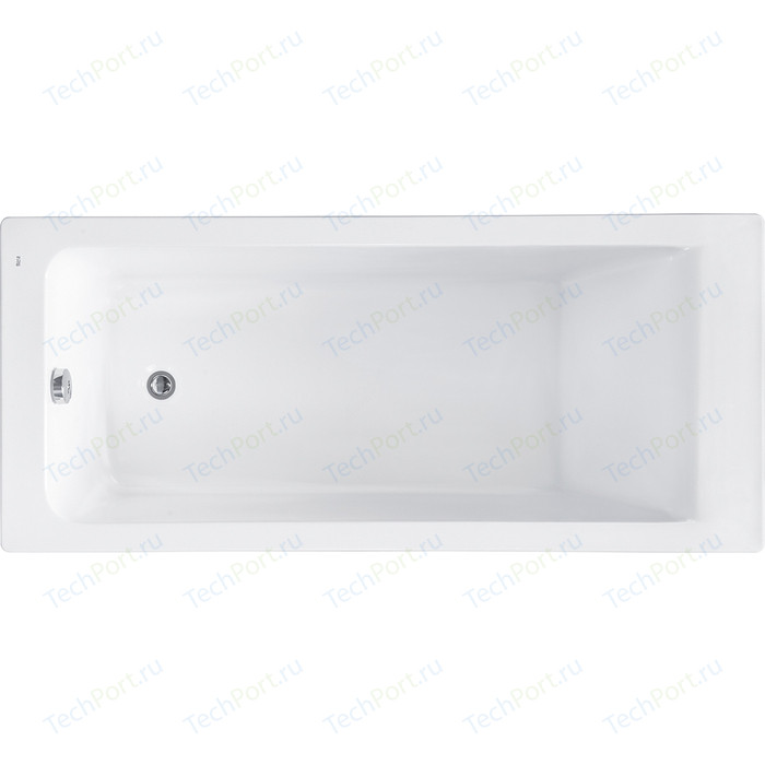 Акриловая ванна Roca Easy 170x70 каркас, слив-перелив, белый – купить в ...