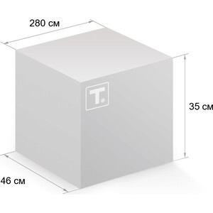 Тумба под ТВ СВК Ларго 1,4 белый/графитово-серый глянец (1023627)
