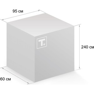 Угловой шкаф Шарм-Дизайн Премиум 97х60х240 вишня оксфорд