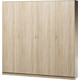 Шкаф четырехдверный Шарм-Дизайн Лайт 160х60 дуб сонома