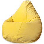 Кресло-мешок DreamBag Желтый микровельвет 2XL 135x95