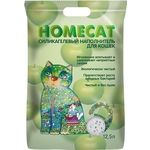 Наполнитель HomeCat Яблоко силикагелевый впитывающий с ароматом яблока для кошек 12,5л