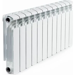 Радиатор алюминиевый RIFAR Alum 350 12 секций, боковое подключение (RAL35012)