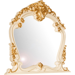 Зеркало Мэри Дольче Вита СДВ-06 белый глянец с золотом