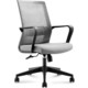 Кресло офисное NORDEN Интер LB/ черный пластик/серая сетка/серая ткань