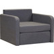Кресло-кровать Шарм-Дизайн Бит серый.