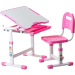 Комплект парта + стул трансформеры FunDesk Sole pink
