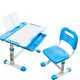 Комплект парта + стул трансформеры FunDesk Vanda blue cubby