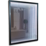 Зеркало Mixline Серенити 60х80 с подсветкой и сенсором, багетная рама (4620001987610)