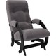 Кресло-качалка Мебель Импэкс Модель 68 венге/ Verona antrazite grey