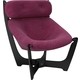 Кресло для отдыха Мебель Импэкс Модель 11 венге, ткань Verona cyklam