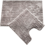 Набор ковриков для ванной IDDIS Basic 85x55, 50x50, серый (B17M585i12)