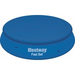 Тент Bestway 58415 BW для бассейнов с надувным бортом Fast Set 396 см (d 415 см)