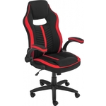 Компьютерное кресло Woodville Plast черный/красный