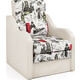 Кресло-кровать Шарм-Дизайн Классика В экокожа беж и велюр