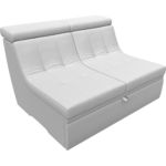 Модуль Лига Диванов Холидей Люкс раскладной диван экокожа белый