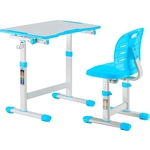 Комплект парта + стул трансформеры FunDesk Omino blue