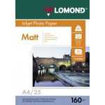 Бумага Lomond A4/ 160г/м2 25 листов матовая (0102031)