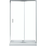 Душевая дверь Aquanet 130х190 прозрачная, хром (SD-1300A)