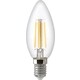 Лампочка светодиодная филаментная Thomson E14 9W 2700K свеча прозрачная TH-B2069