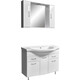 Мебель для ванной Stella Polar Концепт 100 два ящика, белая