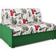 Диван-кровать Шарм-Дизайн Коломбо БП 160 Париж и зеленый