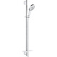 Душевой гарнитур Grohe Rainshower SmartActive с полочкой, хром (26578000)