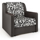 Кресло-кровать Шарм-Дизайн Аккорд Д экокожа шоколад и узоры