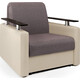 Кресло-кровать Шарм-Дизайн Шарм рогожка латте и экокожа беж