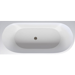 Акриловая ванна Aquanet Elegant A 180х80 белая матовая Matt Finish (260054)