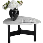 Стол журнальный Мебелик Саут 1Д черный, дуб дымчатый (П0004130)