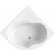 Акриловая ванна BAS Аура 150х150 с каркасом, фронтальная панель (В 00004, Э 00004)