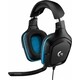 Гарнитура игровая Logitech G432 Wired Leatherette black/blue (981-000770)