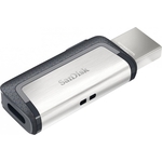 Флеш-диск Sandisk 128Gb Ultra Dual SDDDC2-128G-G46 USB3.0 серый/узор