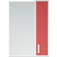 Зеркало-шкаф Corozo Колор 50 красный/белый (SD-00000697)